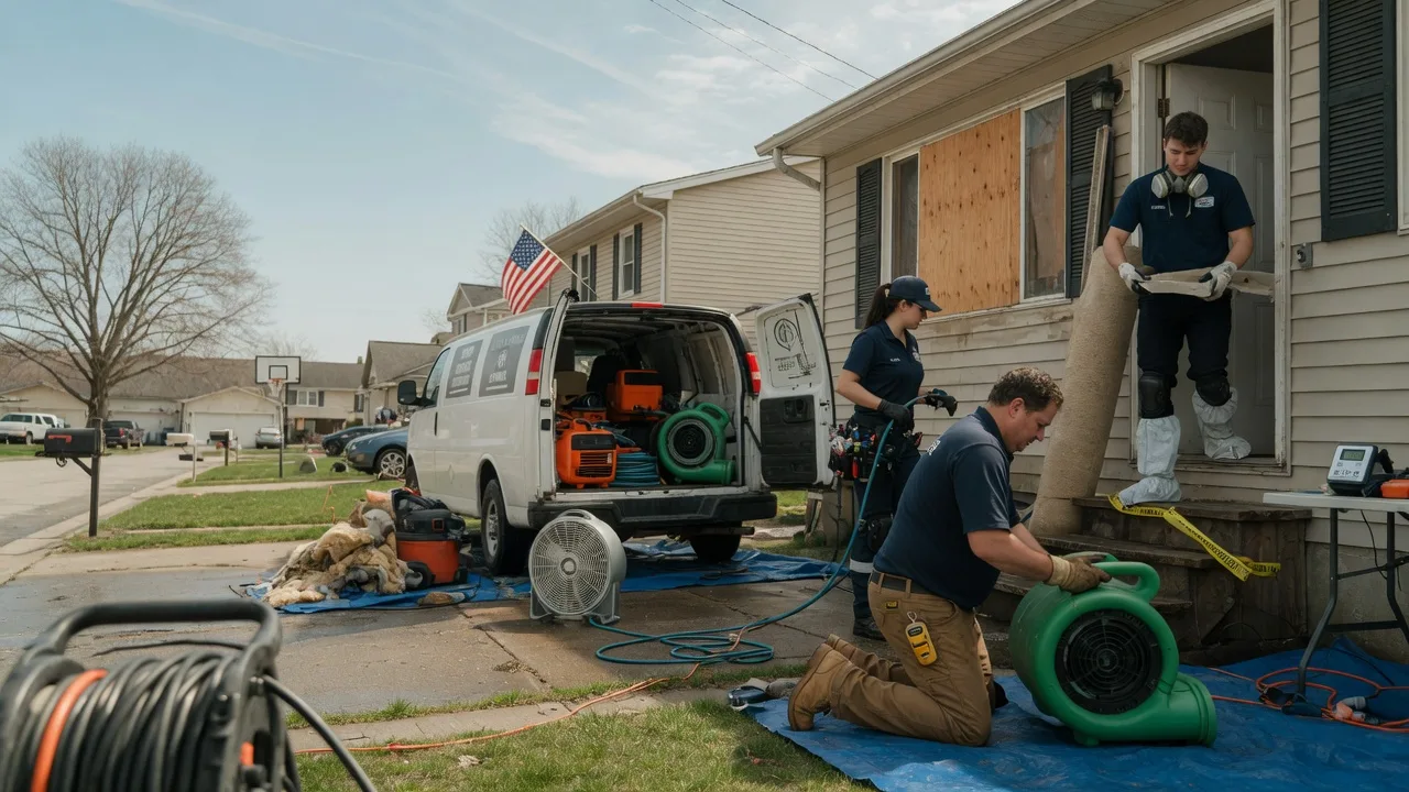 Water Damage Restoration in Ossian, IA near me